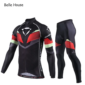 

2021 Fashion Fishing Warm Hygroscopic Breathable Riding Clothes Biker Sportswear Long Sleeve Elasticity Cycling Suit CYSU0016