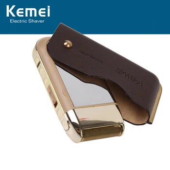 

KM-5700 Portable Beard Razor Mini Rechargeable Electric Shaver Groomer Trimmer Reciprocating Electric Razor Shaving Machine