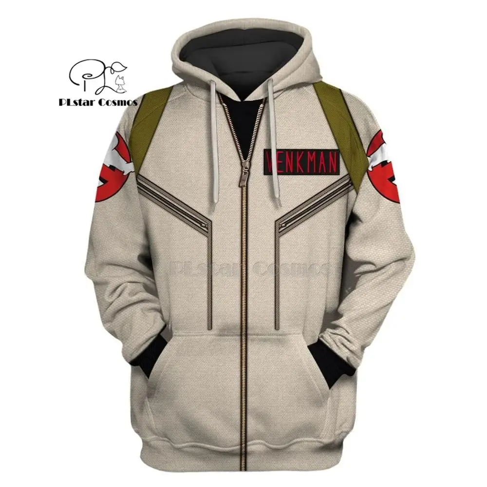 PLstar Cosmos Ghostbusters venkman hero Apparel 3d hoodies/Sweatshirt Winter autumn funny Harajuku Long sleeve streetwear PLstar Cosmos Ghostbusters venkman hero Apparel 3d hoodies/Sweatshirt Winter autumn funny Harajuku Long sleeve streetwear