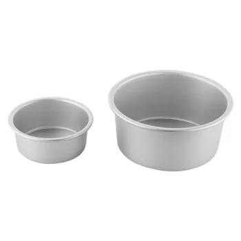 

4" Aluminum Alloy Round Cake Baking Mould Pan Tin Mold Tray Bakeware Tool high quality Round Cake Pan