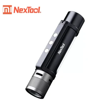 

Xiaomi Youpin NEXTOOL 6-in-1 1000lm Dual-light Zoomable Alarm Flashlight USB-C Rechargeable Mobile Power Bank Camping Work Light