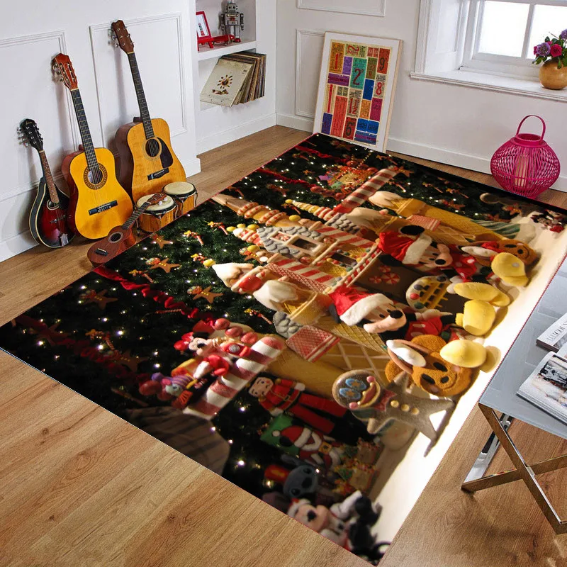 Детский игровой коврик 3D 160x80 см нескользящий для кухни столовой дома спальни