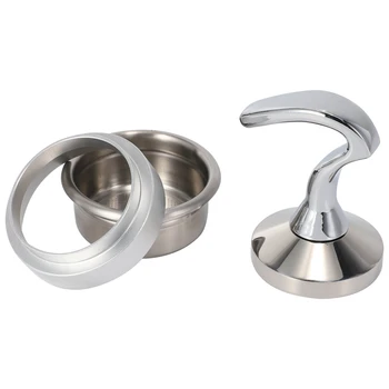 

58mm Ring Brewing Bowl Coffee Powder Coffee Tamper for Espresso Barista Funnel Portafilter for Breville Delonghi