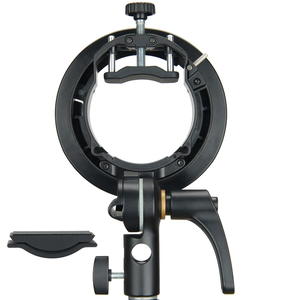 Фото Godox S2 Кронштейн для вспышки софтбокс с решеткой S-Type Bowens крепление для вспышки fr Godox V1 V860II AD200 AD400PRO TT600 TT685 №4