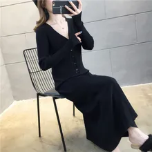 11410(2 этаж, 3 этаж, 1 этаж, район J) реальное фото нового осеннего платья 45 в корейской версии