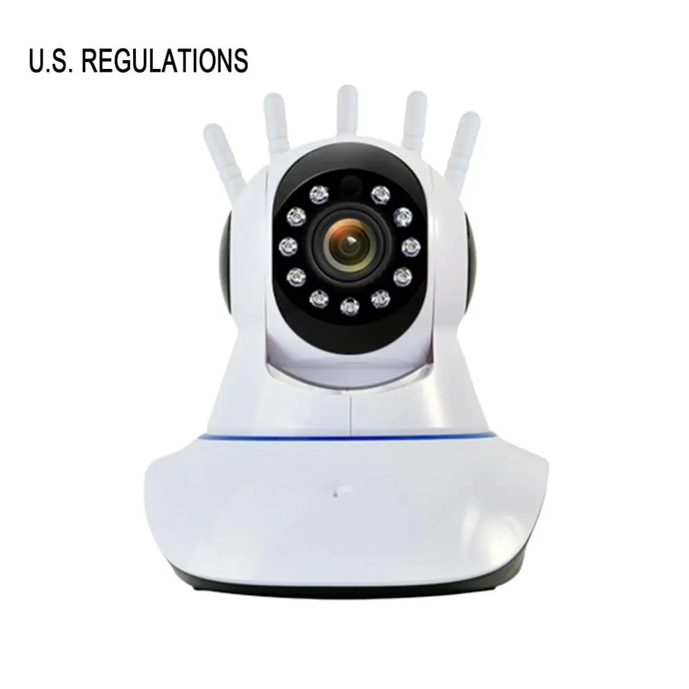 

WIFI 720p Security IP Pan Tilt Camera Wireless IR 360 degree with 5 Antennas 110V-240V baby camera