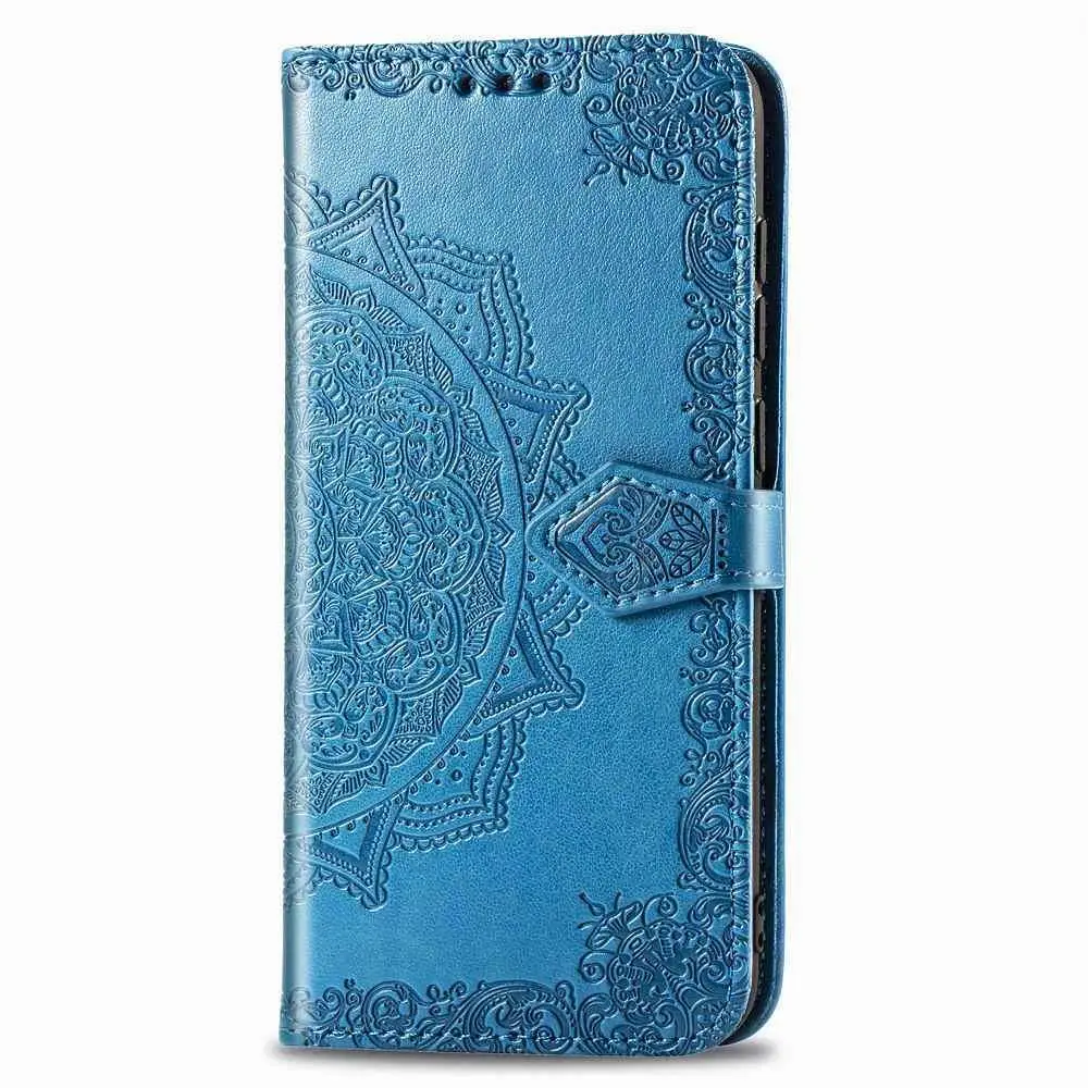 Ретро кожаный чехол с узором для huawei mate 30 Pro Honor 20 9X Nova 5 5i 5T P30 Lite P20 Y9 Prime Y7 Y6Pro откидной Чехол-кошелек