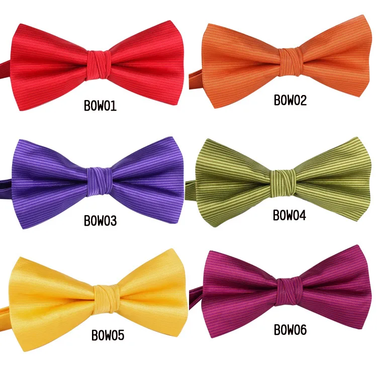 Currently Available Wholesale Bowtie Men Candy-Colored Bowtie Korean-style Fashion Bow Bowtie Manufacturers Direct Selling