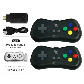 

2 Players 1080P Wireless TV Video Game Console with 638 Games Mini Dual Gamepad