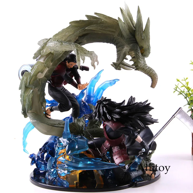 

Anime Naruto Action Figure Madara Uchiha Susanoo Tempestuous God of Valour / Hashirama Senju Hokage PVC Collection Model Toy