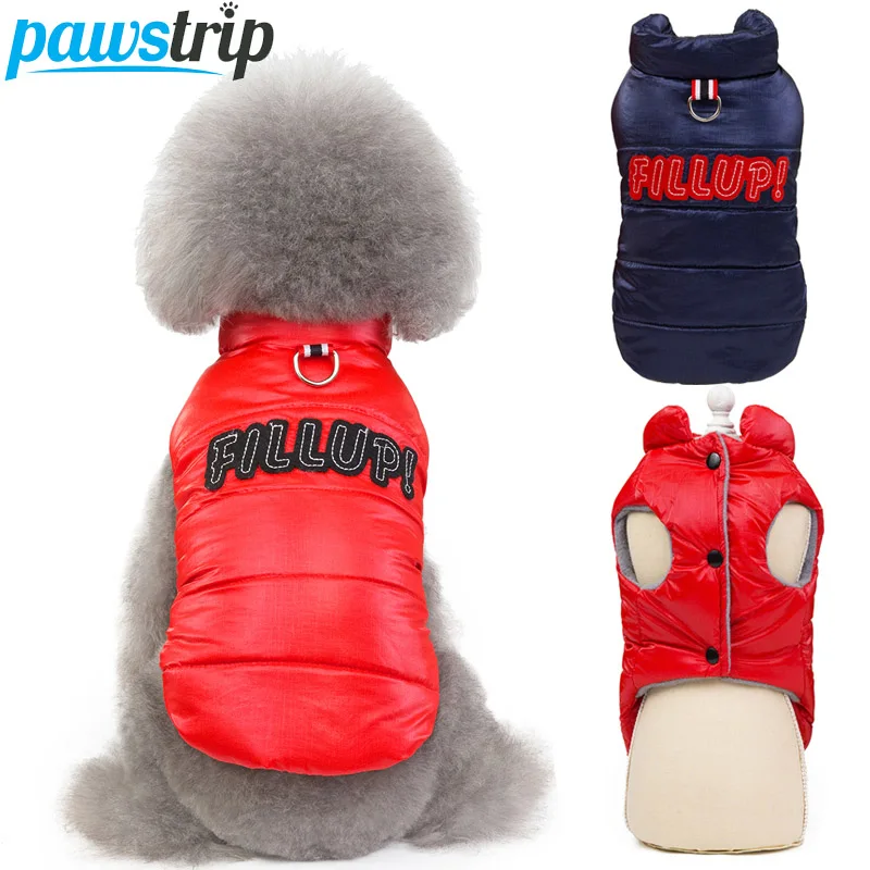 

S-2XL Pet Warm Dog Coat Small Dog Clothes Winter Jacket For Dogs Pomeranians/Bulldog/Chihuahua Puppy Clothes ropa para perro
