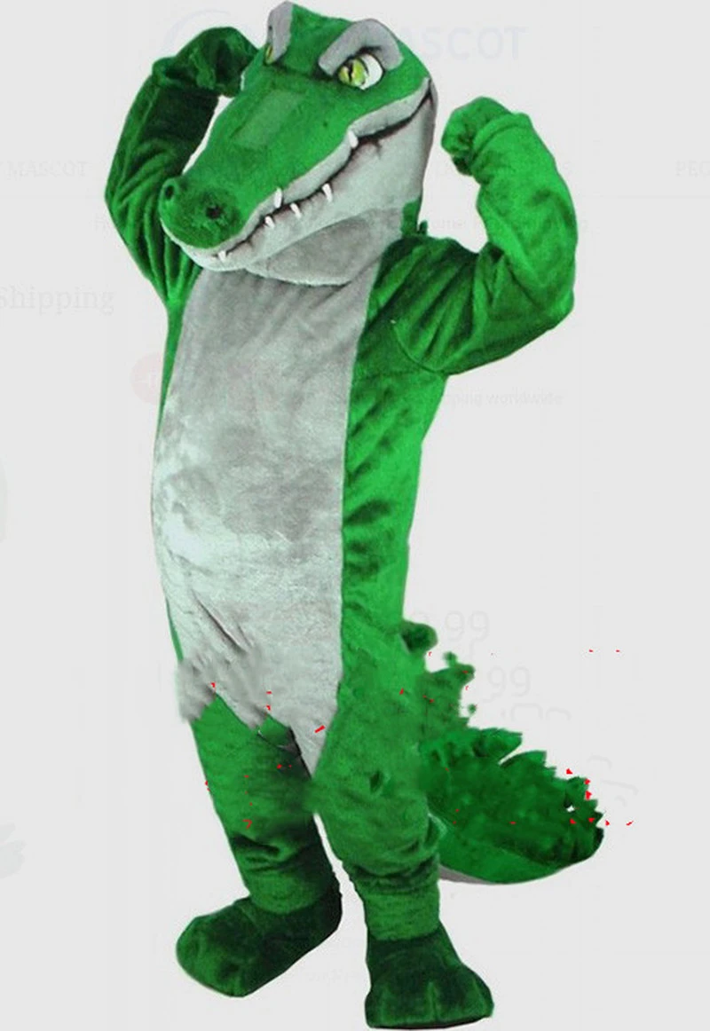 Dinosaur Mascot Costume Suit Cosplay Party Fancy Dress Outfit Adults Size Parade