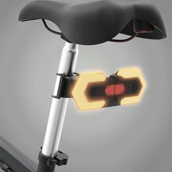 

Intelligent Wireless Bike Turn Signal Lights Front and Rear LED Direction Indicator Bicycle Accessory ZJ55
