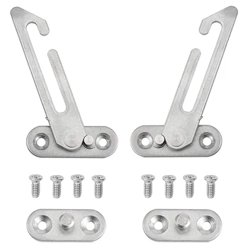 

2 PCS Window Restrictors Locks Window Restrictor Hooks Window Limit Locks Security Locks Child Lock Restrictor