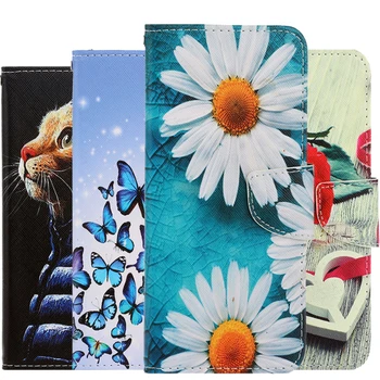 

Cute Cat Leather Flip Cover For Samsung Galaxy A51 A71 A10 A20 A20E A30 A30S A40 A50 A50S S10 S20 Plus A515F/DSM Wallet Case