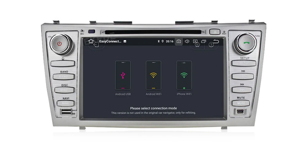 Sale MEKEDE Android9.0 4G RAM 64G ROM RDS Car Multimedia player for toyot camry 2007-2010 Car gps navigator radio RDS wifi 4G 13