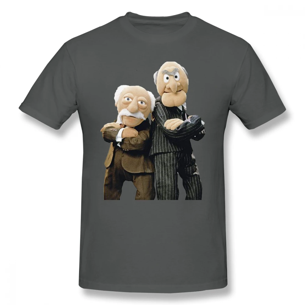One yona Muppets футболка Statler And Waldorf модная футболка с коротким рукавом мужская футболка с принтом хлопок плюс размер футболка