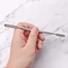 NEW style Stainless steel Cuticle Pusher Nail Art Stirring Polish Powder Blend Spatulas Tone Rods Manicure Remover Makeup Tools 4