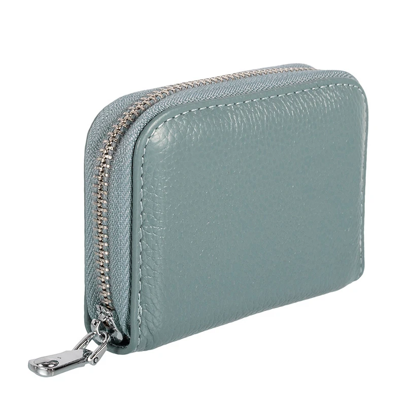 Кожаный кошелек, повседневный женский кошелек, женские кошельки, 584-50, модный кошелек для карт - Цвет: yama Blue