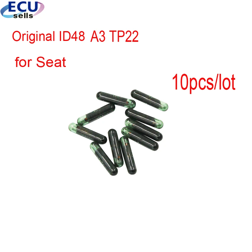 10 шт.* стекло для сиденья ID48 A3 TP22 Megamos криптотранспондер ID 48 чип