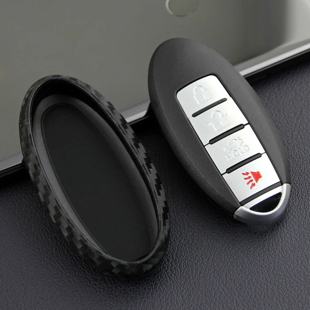 Автомобильный Чехол-держатель для ключей для Nissan Infiniti, силиконовый комбинированный муравей, царапина