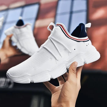 

New casual shoes men's summer sports running outdoor mesh large size breathable sneaker comfortable fashion trend 2020 new