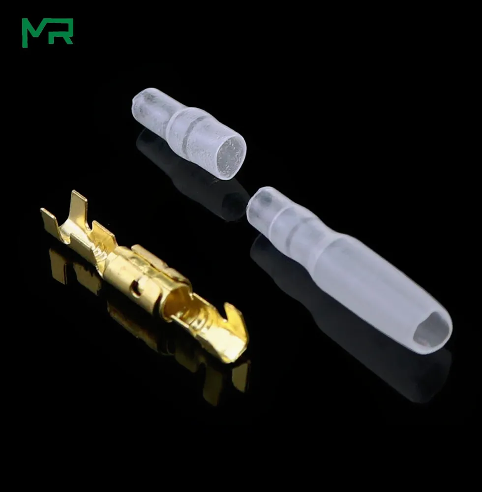 400pcs 200pcs Male Size : 100sets 50sets 4.0 Bullet Terminal car Electrical Wire Connector Diameter 4mm pin Set Female Wang shufang WSF-Adapters Case 