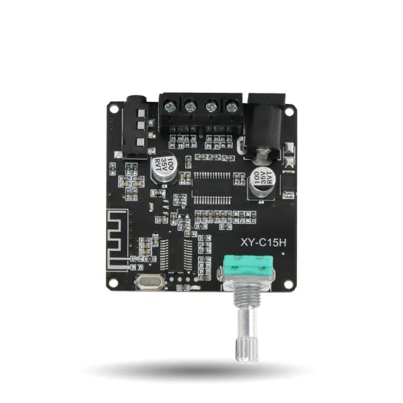 XY-C15H MINI Bluetooth 5.0 Wireless Audio Digital Power Amplifier Stereo Board 20Wx2 Amplificador App Control | Электроника