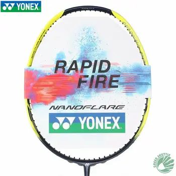 

Yonex 2020 New Carbon Badminton Raquets Speed type Men And Women NF170 Graphite Racket With Gift