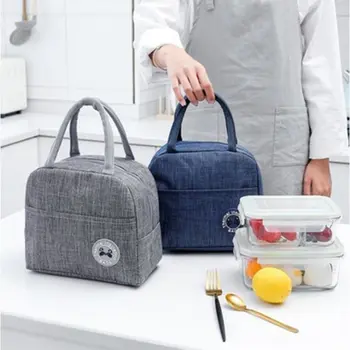 

Insulation Bag Portable Cationic Waterproof Portable Lunch Bag Insulated Lunch Box Bag Aluminum Foil Thickened Ice Pack^_^