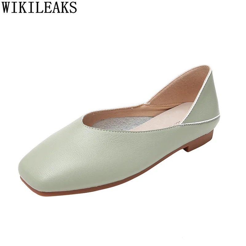 

Женские слипоны из натуральной кожи, повседневные кожаные туфли, 2024