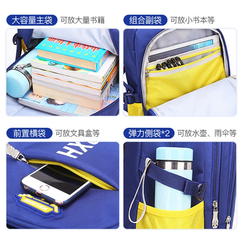 Kids school backpack Children School Bags school backpack boys girls orthopedic backpack schoolbag kids satchel mochila infantil