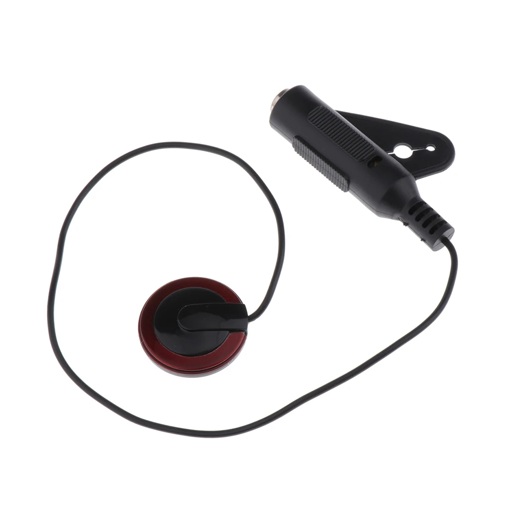 Internal Piezo Transducer Pickup For Acoustic Guitar Ukulele, Mandolin, Lute