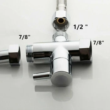 

1 Pcs Shower Bidet Spray Head Water Spray Head Connector Stainless Steel 304 High Quality