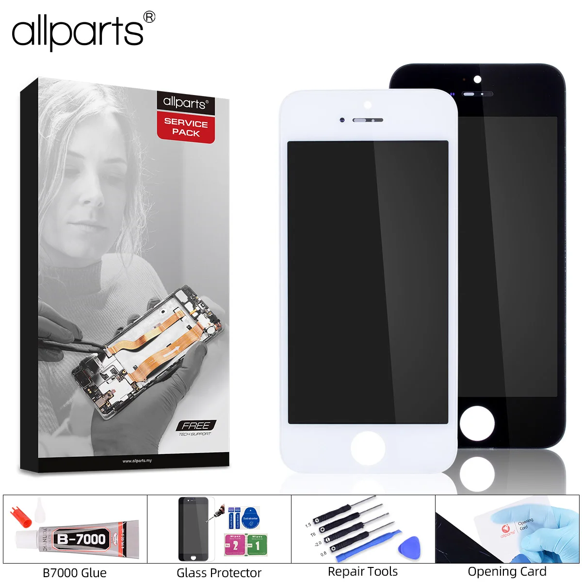 

Replacement 4.0" AAA OEM Display Touch Screen LCD For iPhone 5S For iPhone 5 iPhone5 iPhone 5C