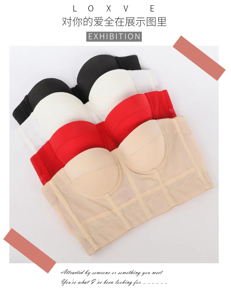 Slim Spaghetti Strap Bra Crop Top feminino,