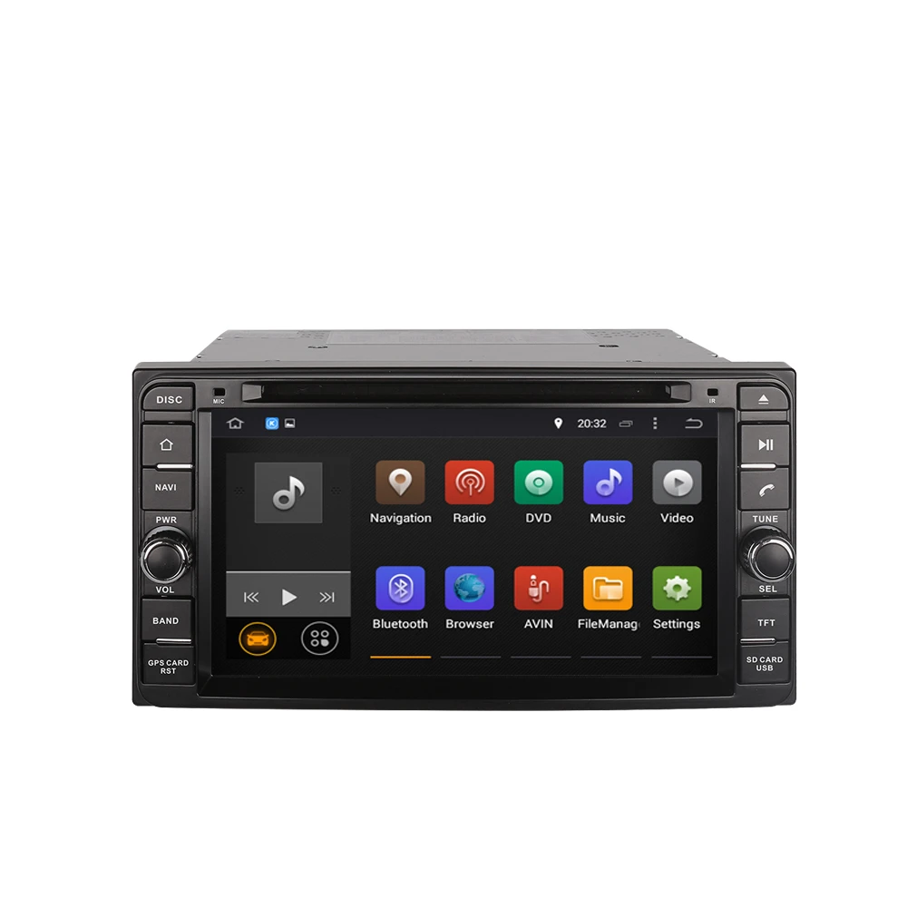 Автомобильный мультимедийный плеер на Android 10 0 с GPS-навигацией для TOYOTA FJ CRUISER RAV4