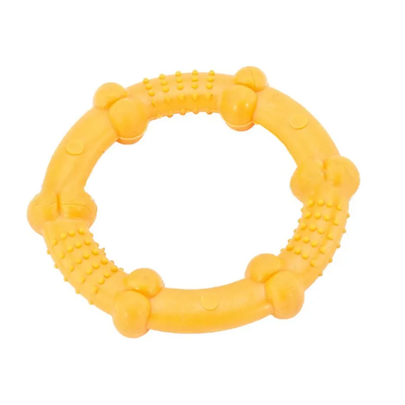 Dog Toy Pet Throw Play Toys Puppy Chewing Molar Flying Disc Pet Training Toy Puppy Teeth Cleaning Toys Pet Supplies