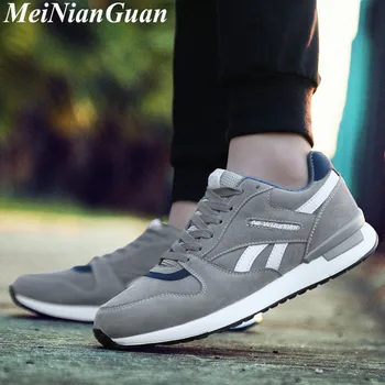 

Autumn Mens Shoes Sports Shoes Suede Men Sneakers Couple Shoes Sport Man Light Flats Running Shoes Male Low Top Men's Shoes H6