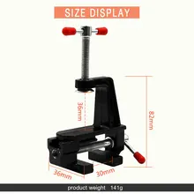 Горячая 1 шт. Высокое качество алюминиевый небольшой хобби ювелира зажим на стол скамейке тиски мини инструмент тиски