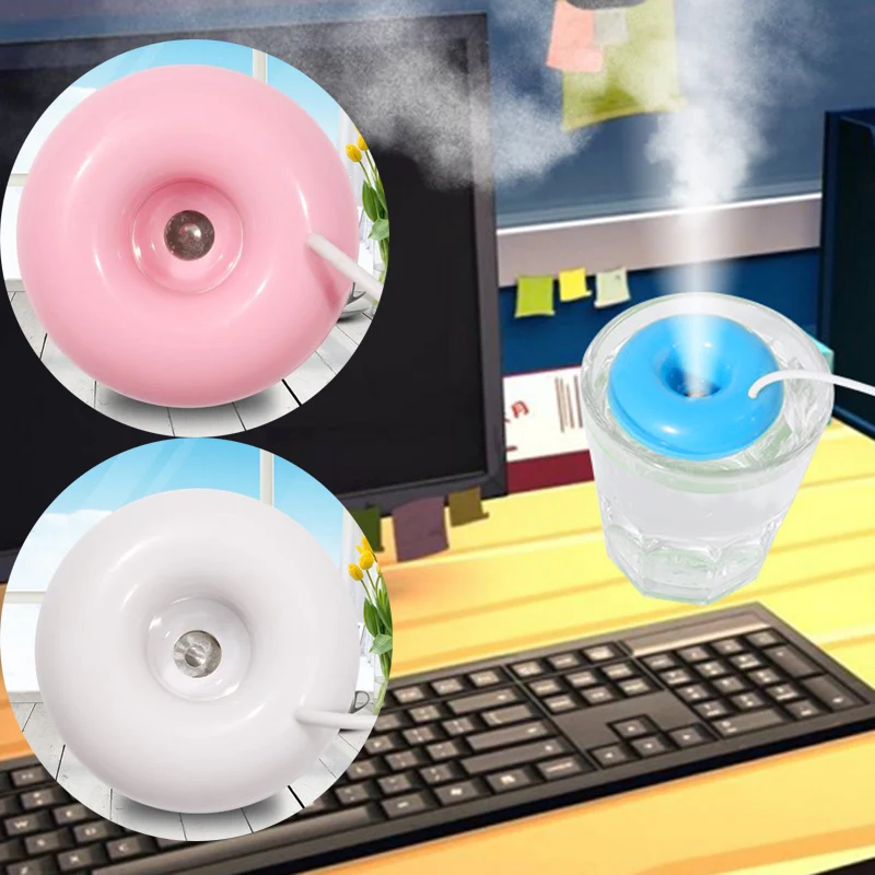 

Usb Humidificador Car Air Humidifier Air Humidifier White Blue Pink Office Portable Purifier Universal Funny Durable Mist Maker