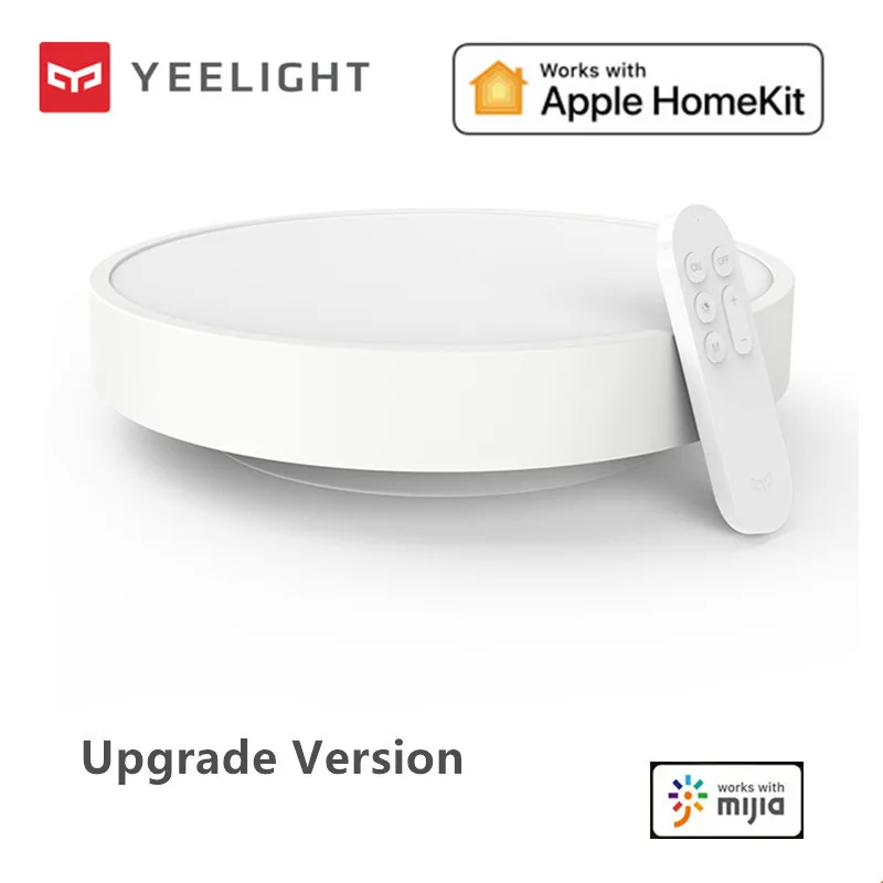 Original Yeelight YLXD76YL Smart LED Ceiling Light Adjustable Brightness Voice Intelligent Control Work With Apple Homekit