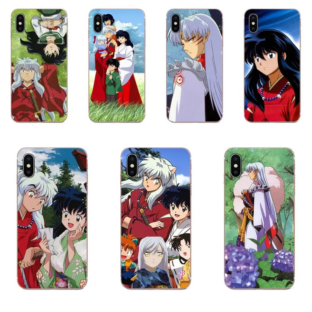 Мягкие ТПУ чехлы накладки в виде милого героя аниме Inuyasha для htc Desire 530 626 628 630 816 820 830