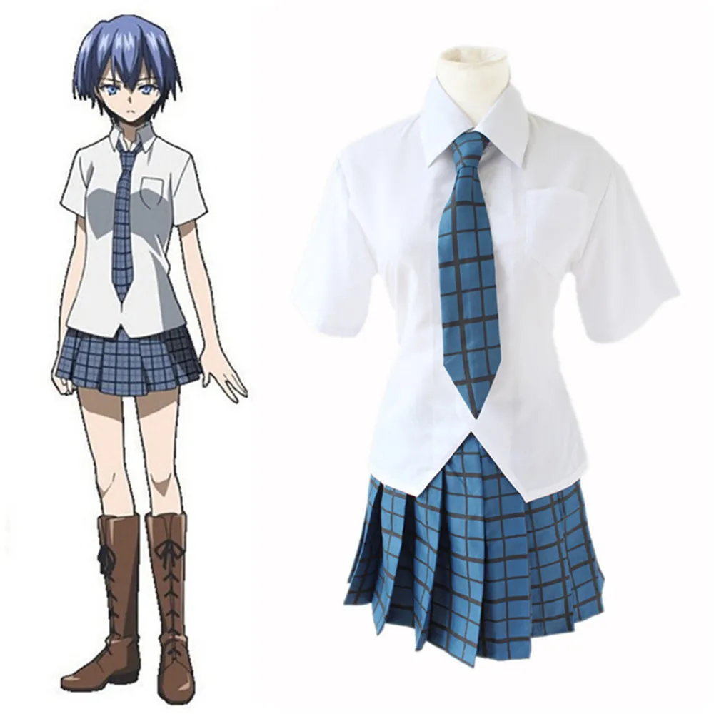 Аниме Akuma No Riddle Косплей костюмы Azuma Tokaku Shcool Униформа полный комплект костюм моряка