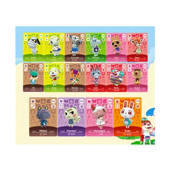 

16pcs Standard Animal Crossing Card Animal Crossing Amiibo Figures Switch Welcome Amiibo Villager New Horizons Amiibo Card Gift