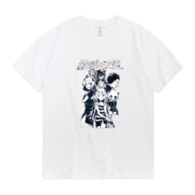 

2021 Anime Angel of Death T Shirt Men Women Double Sided Cartoon Graphic Print Tops Tees Shirt Harajuku Street T-shirt Male New