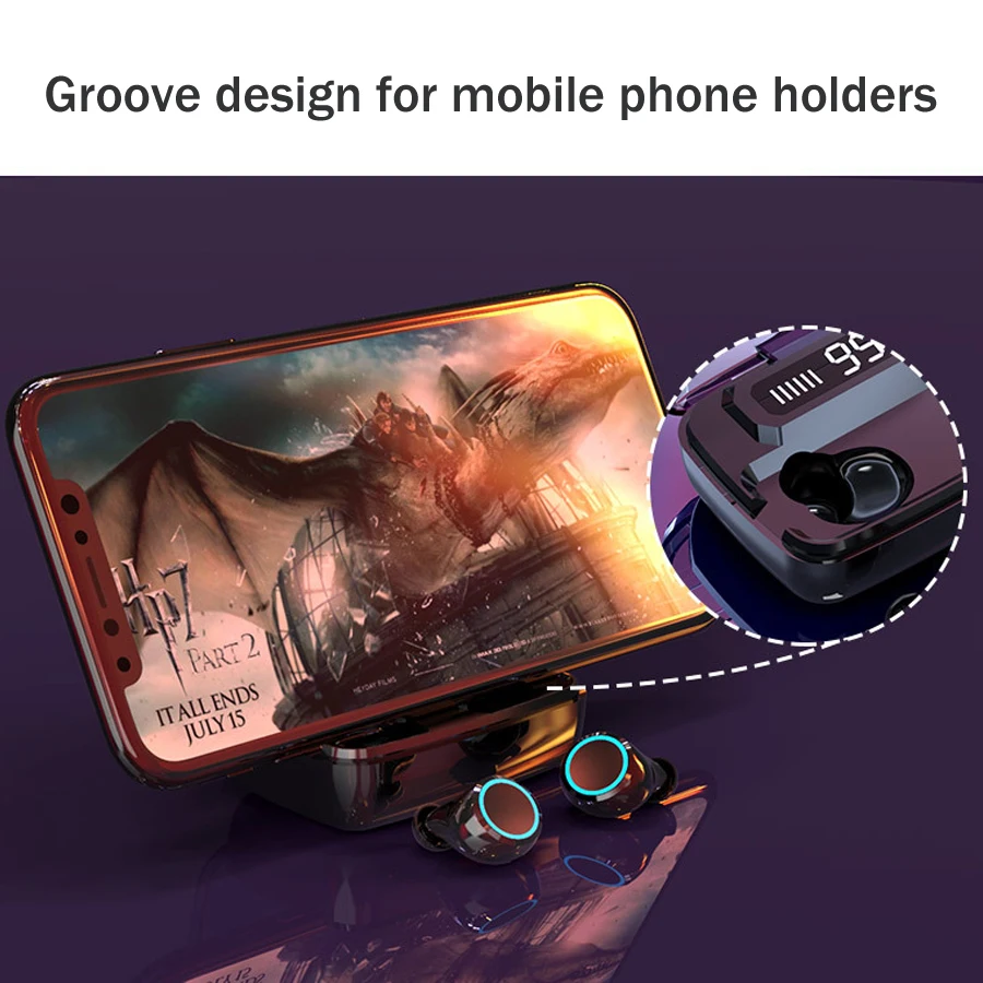 M11 tws5 0 ecouteur bluetooth sans fil for ecouteur iphone x sans fil iphone iphone 7 samsung xiaomi huawei ecouteurs 3300mah