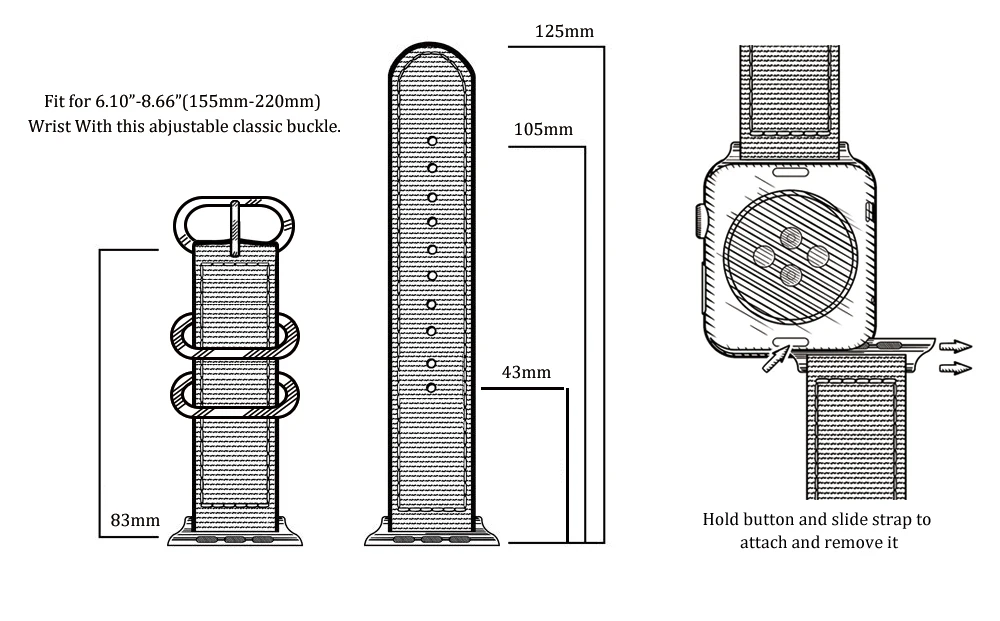 Для Apple watch, версии нейлоновый браслет 3/2/1 серии, спортивный браслет, 42 мм, 38 мм, наручных часов iWatch, браслет