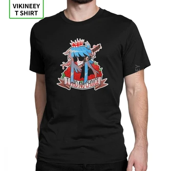 

Vintage I Had No Choice Sally Face T-Shirt Men Cotton T Shirt Sal Fisher Mask Larry Johnson Game Short Sleeve Tees Summer