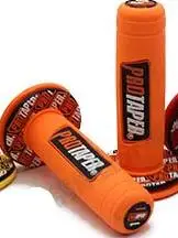 orange 10 цветов Ручка MX Grip Pro конический зажим подходит для геля GP мотоцикл Грязь велосипед ямы резиновый руль ручка для PRO конус - Цвет: orange